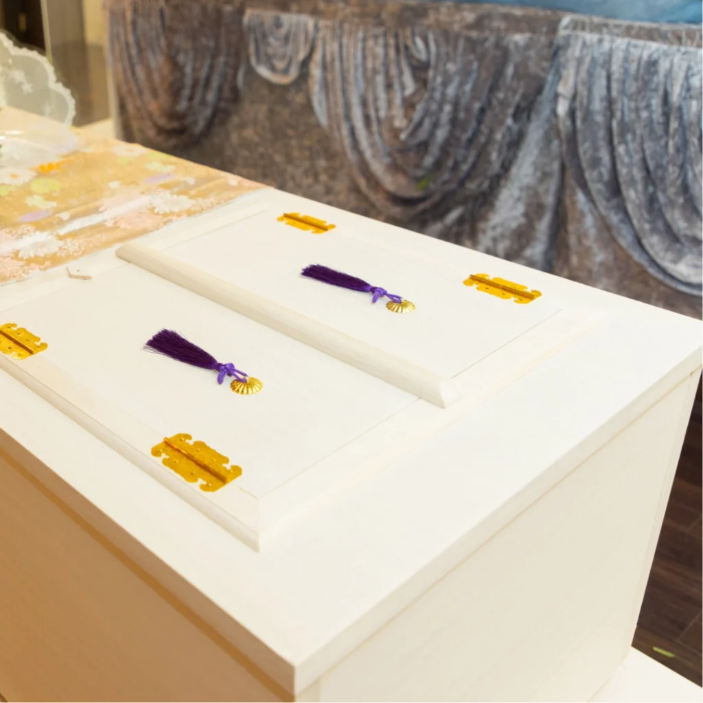 直葬プラン 棺画像